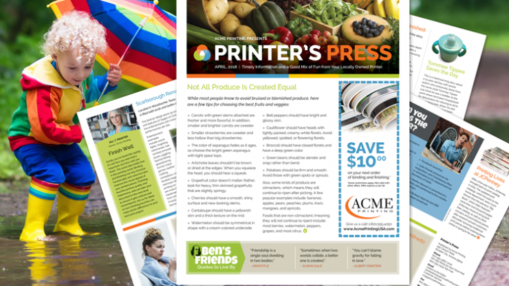 Brochures & Newsletters